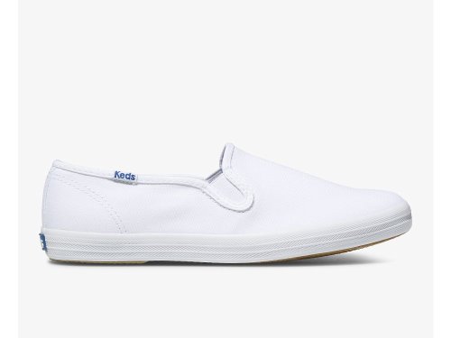 Keds Champion Slip On Slip On Sneakers Dames Wit | BE-33621