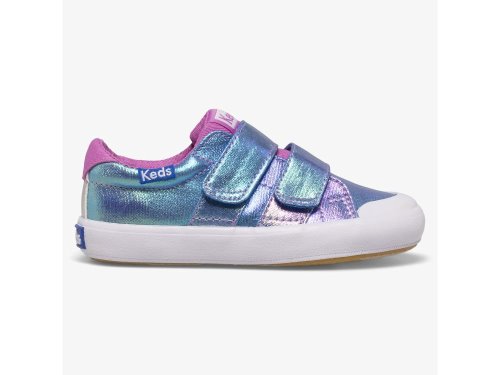 Keds Courtney HL Slip On Sneakers Meisjes Blauw Gekleurd | BE-12021