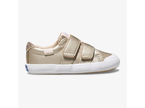 Keds Courtney HL Slip On Sneakers Meisjes Roze Goud | BE-79008