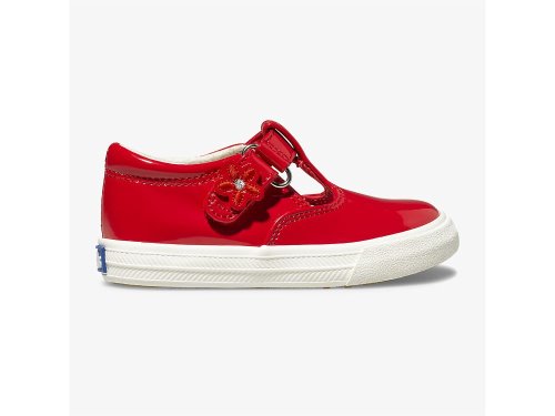 Keds Daphne Lak Sneaker Slip On Sneakers Meisjes Rood | BE-38753