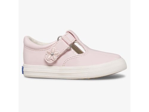 Keds Daphne Lak Sneaker Slip On Sneakers Meisjes Roze | BE-44024