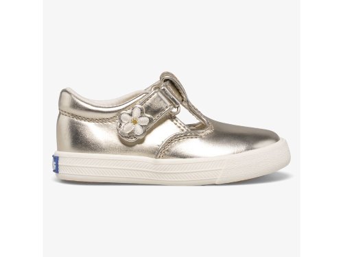 Keds Daphne Slip On Sneakers Meisjes Goud | BE-53893