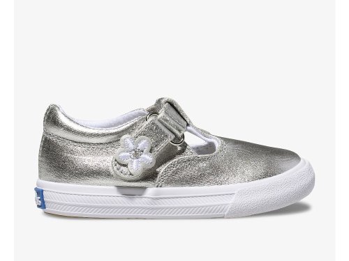 Keds Daphne Slip On Sneakers Meisjes Zilver | BE-02249