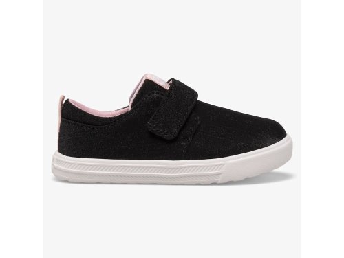 Keds Finlee Flex Slip On Sneakers Meisjes Zwart | BE-20596