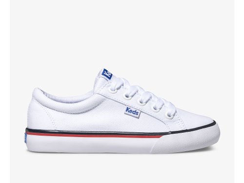 Keds Jump Kick Canvas Sneakers Meisjes Wit | BE-37917