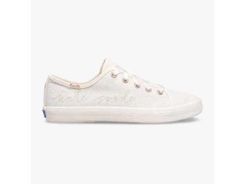 Keds Kate Spade New York Kickstart Glitter Sneakers Meisjes Wit | BE-82627