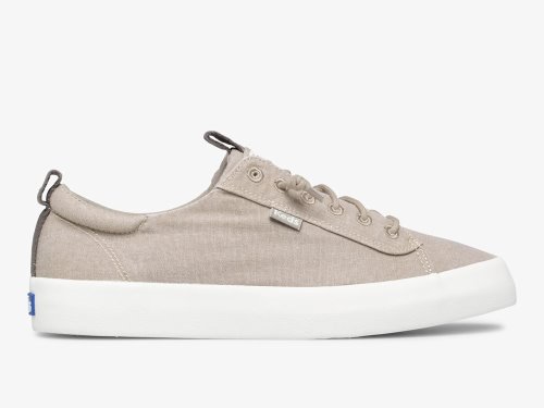 Keds Kickback Canvas Washable Slip On Sneakers Dames Grijs | BE-15489