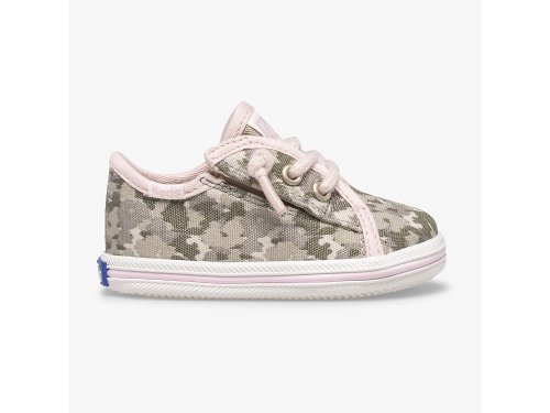 Keds Kickstart Crib Feat. Organic Katoenen Sneakers Meisjes Camo | BE-39279