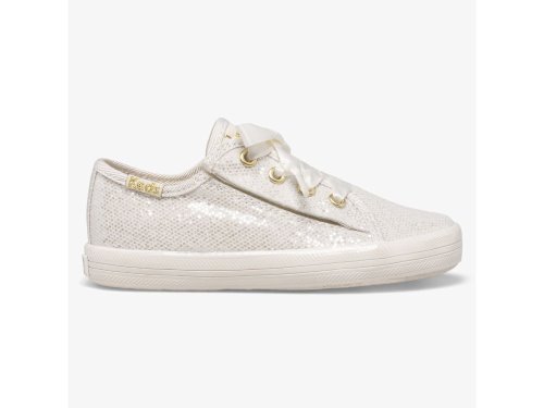 Keds Kickstart Jr Celebrations Sneakers Meisjes Wit | BE-18095