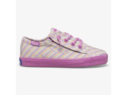 Keds Kickstart Seasonal Jr Sneakers Meisjes Gekleurd Paars | BE-09092