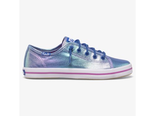 Keds Kickstart Seasonal Sneakers Meisjes Blauw Gekleurd | BE-09422