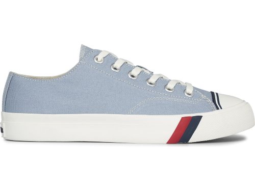 Keds Royal Lo Canvas Sneakers Heren Lichtblauw | BE-09115