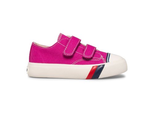 Keds Royal Lo HL Slip On Sneakers Meisjes Fuschia | BE-10342