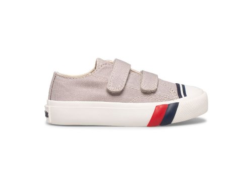 Keds Royal Lo HL Slip On Sneakers Meisjes Diepgrijs | BE-23001