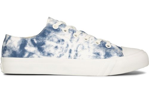 Keds Royal Lo Tiedye Veterschoenen Dames Donkerblauw | BE-95307