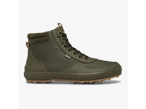 Keds Scout Boot III Water Resistant Canvas w/ Thinsulate™ Laarzen Dames Olijfgroen | BE-14416