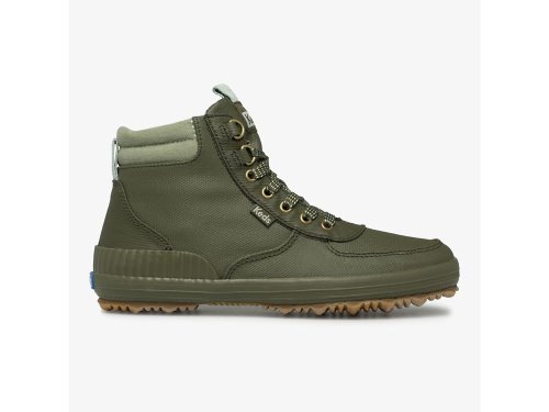 Keds Scout Boot III Water Resistant Twill Laarzen Dames Olijfgroen | BE-28021