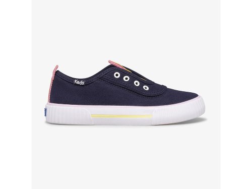 Keds Topkick Washable Slip-On Slip On Sneakers Meisjes Donkerblauw Gekleurd | BE-32710