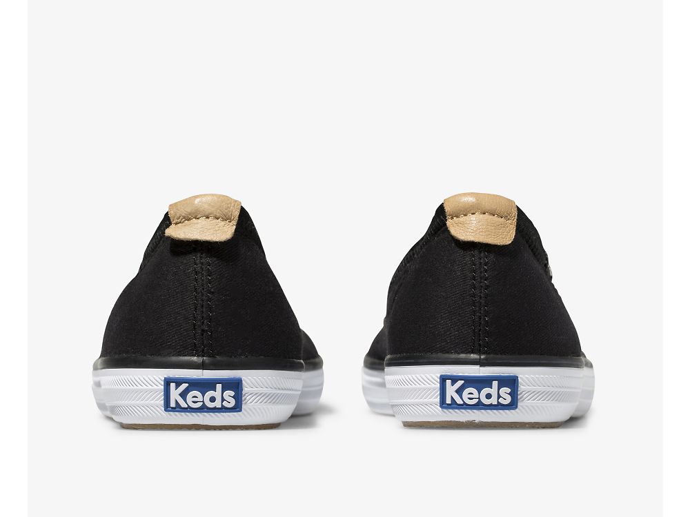 Keds Bryn Slip On Sneakers Dames Zwart | BE-68600