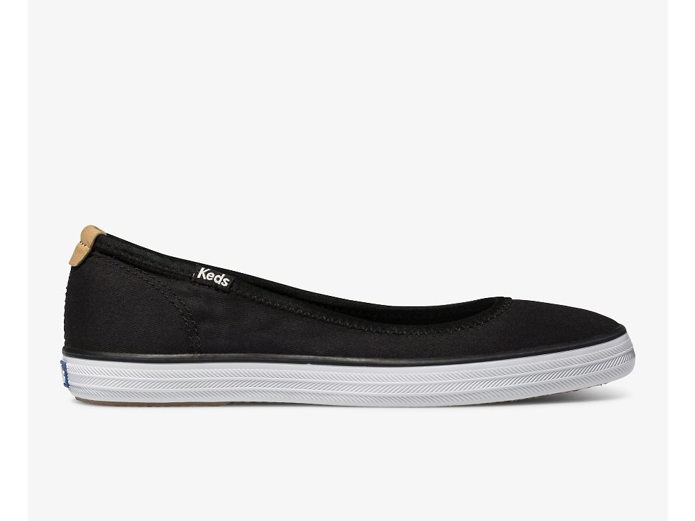 Keds Bryn Slip On Sneakers Dames Zwart | BE-68600