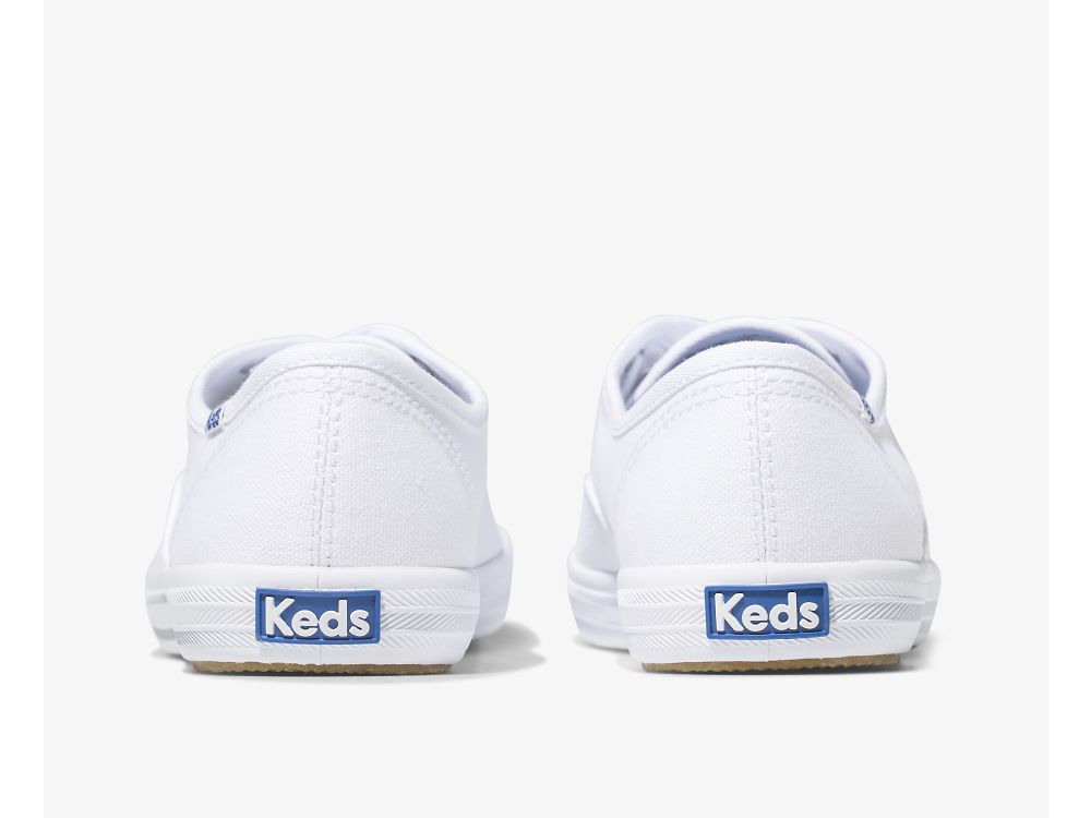 Keds Champion Originele Veterschoenen Dames Wit | BE-42018