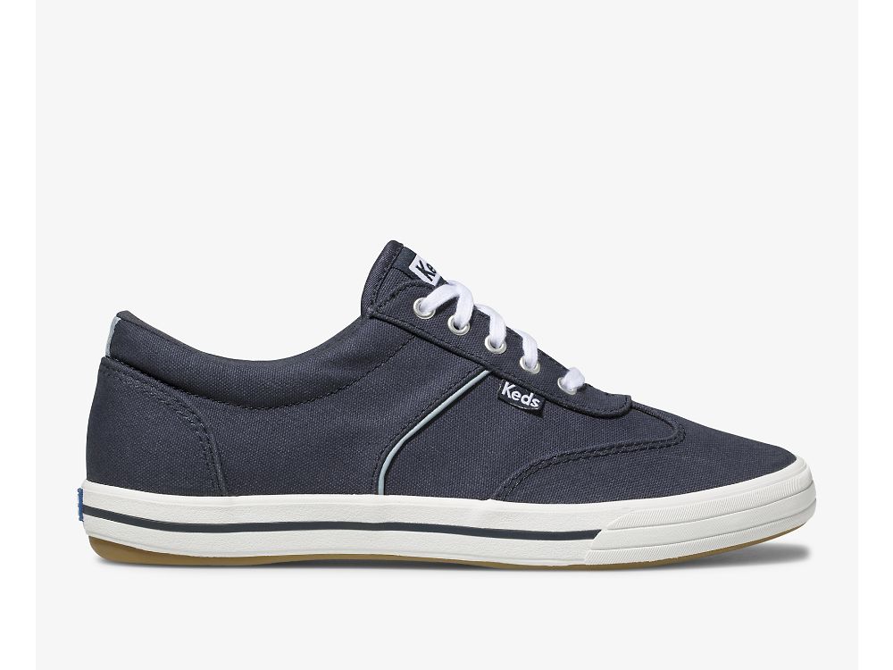 Keds Courty Tennisschoenen Dames Donkerblauw | BE-91507