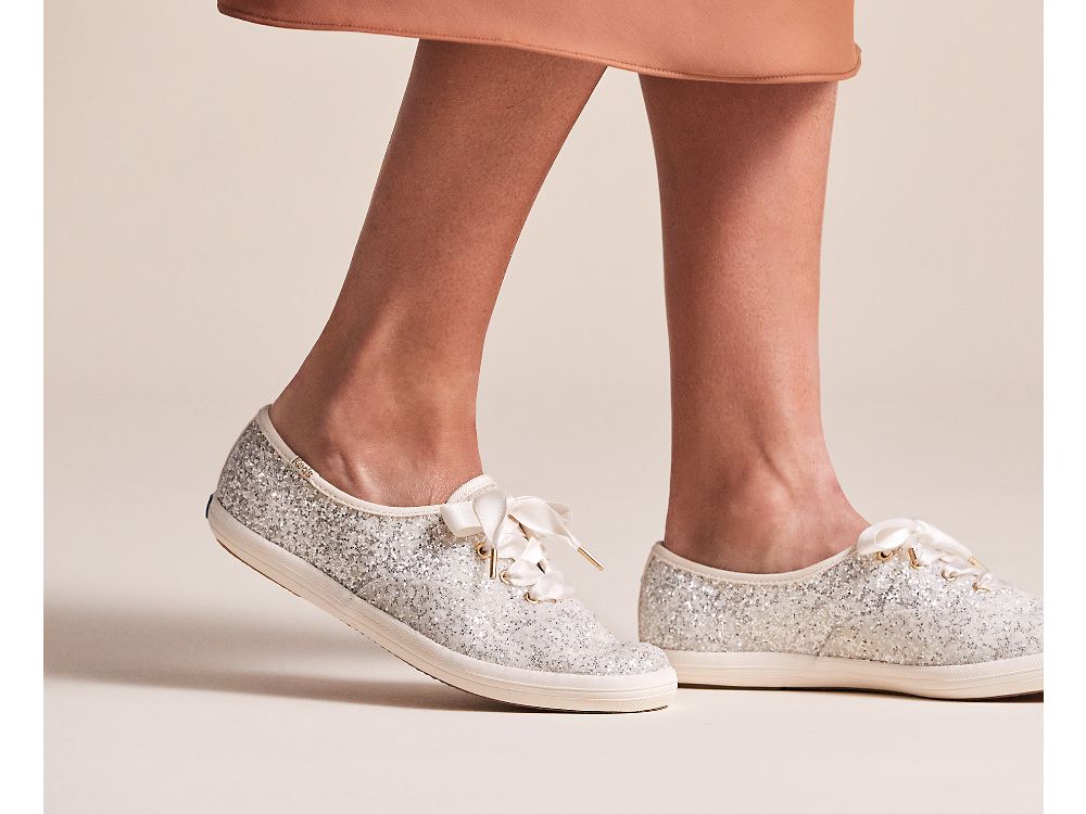 Keds Kate Spade New York Champion Glitter Veterschoenen Dames Room | BE-82243