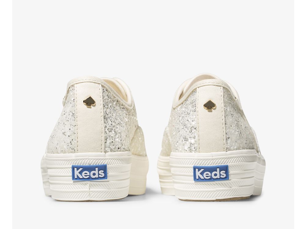 Keds Kate Spade New York Triple Glitter Veterschoenen Dames Room | BE-28921