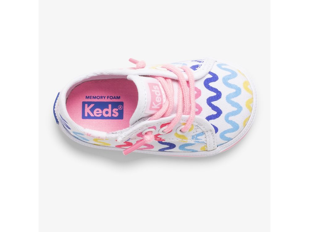 Keds Kickstart Crib Sneakers Meisjes Wit | BE-09121