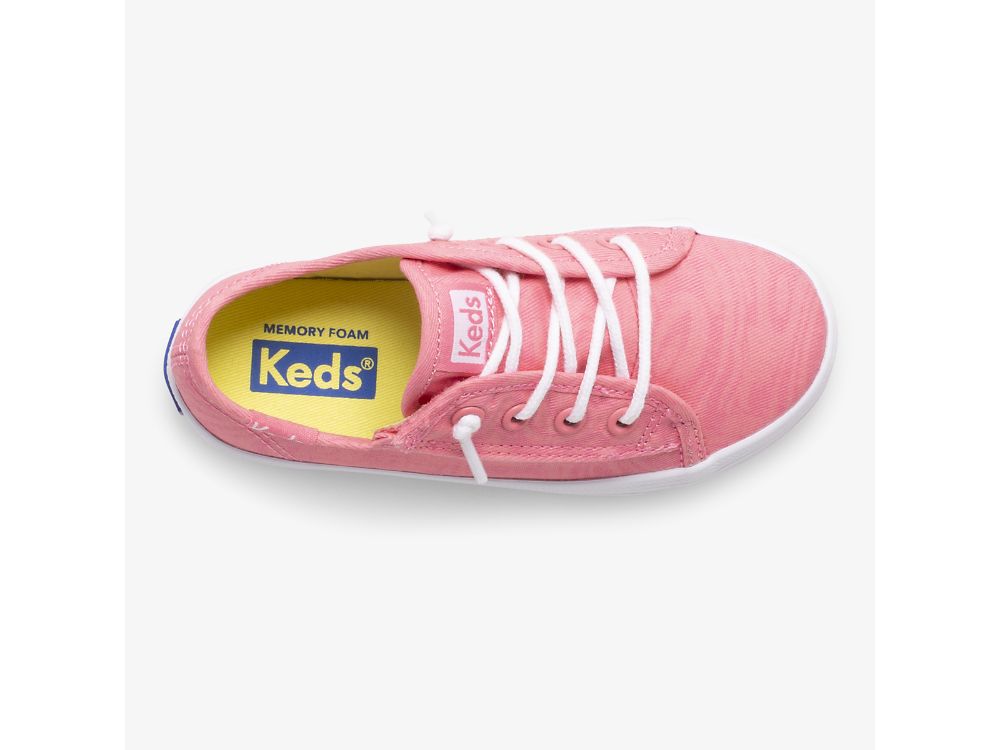 Keds Kickstart Glow In The Dark Jr Sneakers Meisjes Roze | BE-11917