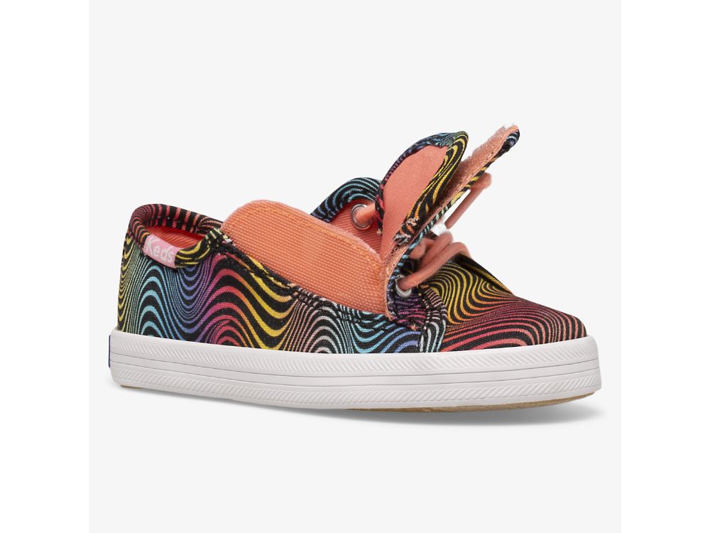 Keds Kickstart Seasonal Jr Sneakers Meisjes Gekleurd | BE-06038