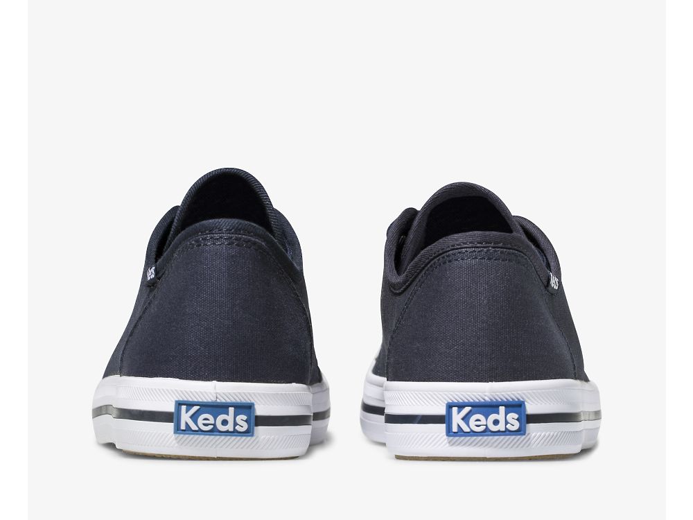 Keds Kickstart Tennisschoenen Dames Donkerblauw | BE-76657