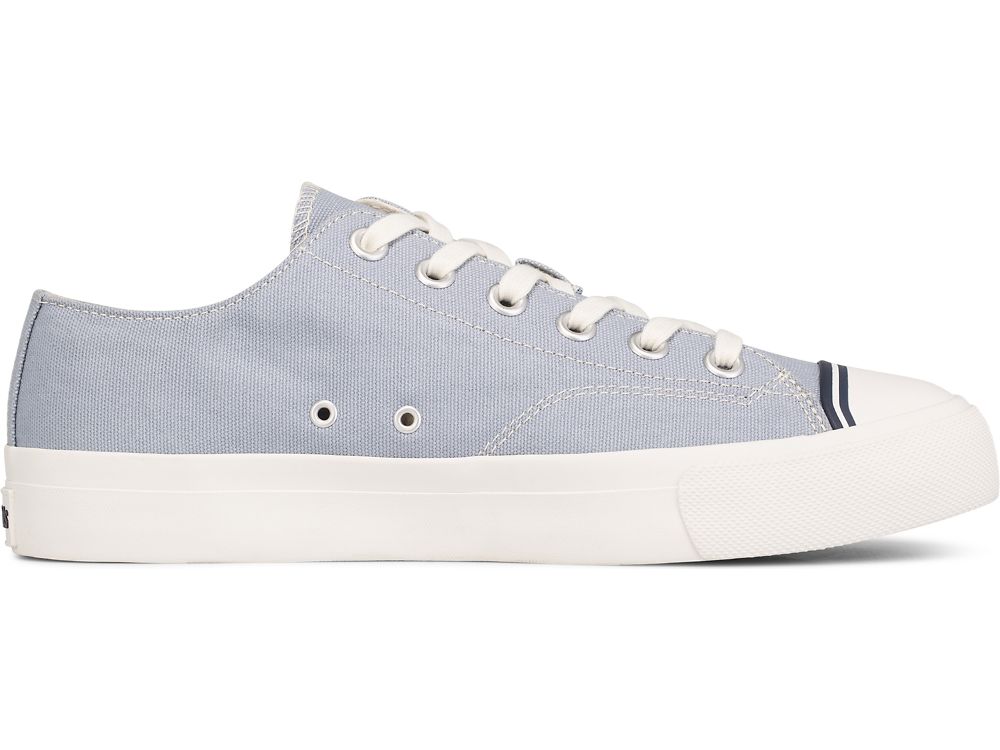 Keds Royal Lo Canvas Sneakers Heren Lichtblauw | BE-09115