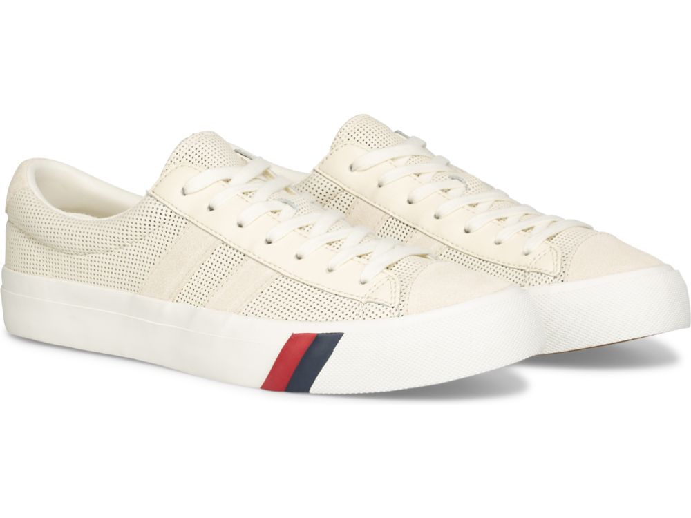 Keds Royal Plus Perf Leren Veterschoenen Dames Room | BE-02777