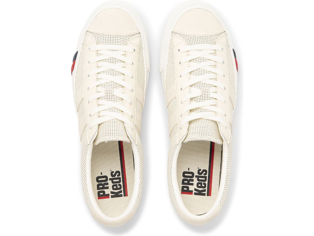 Keds Royal Plus Perf Leren Veterschoenen Dames Room | BE-02777