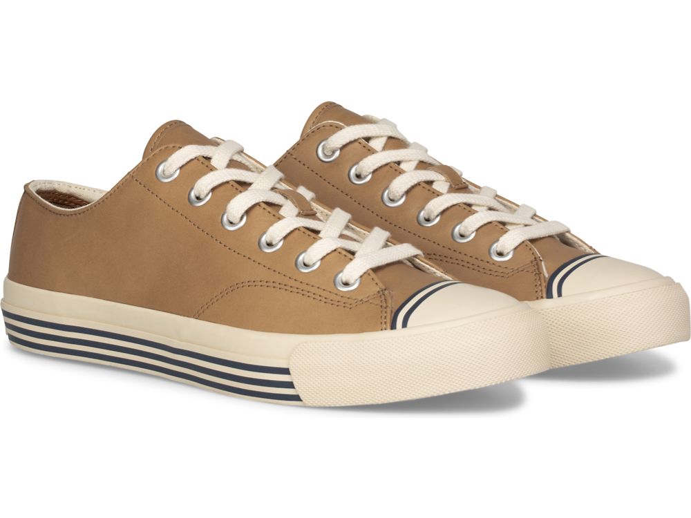 Keds Super Eco Vachetta Sneakers Heren Khaki | BE-43407