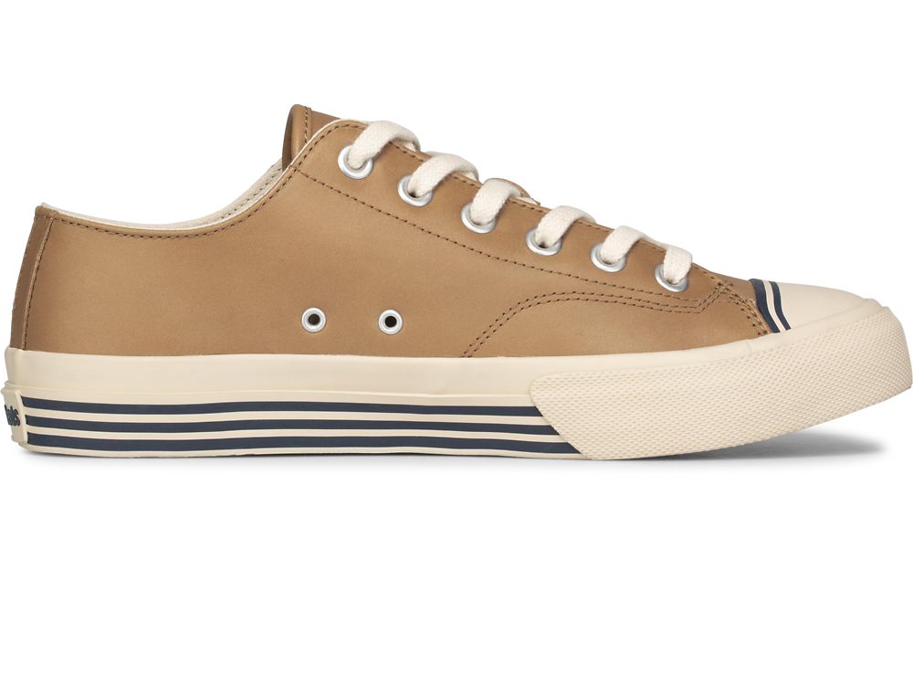 Keds Super Eco Vachetta Sneakers Heren Khaki | BE-43407