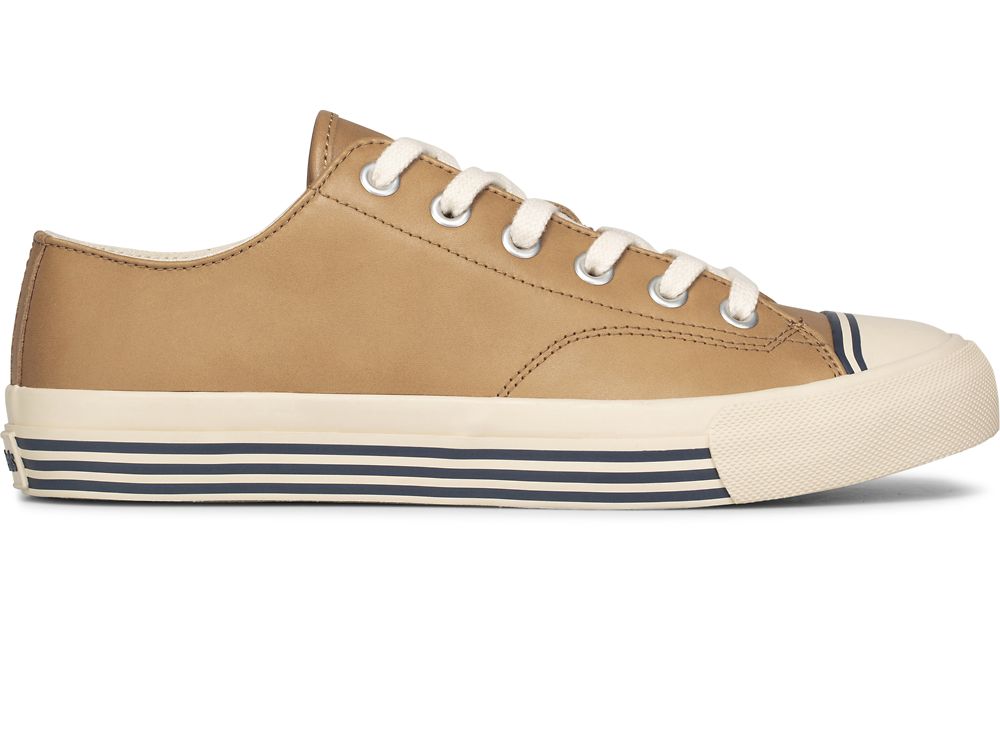 Keds Super Eco Vachetta Sneakers Heren Khaki | BE-43407