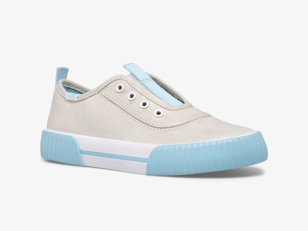 Keds Topkick Washable Slip-On Slip On Sneakers Meisjes Grijs | BE-84741