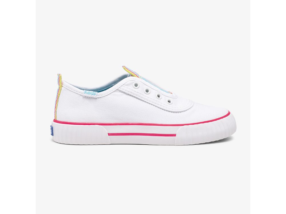 Keds Topkick Washable Slip-On Slip On Sneakers Meisjes Wit | BE-94391