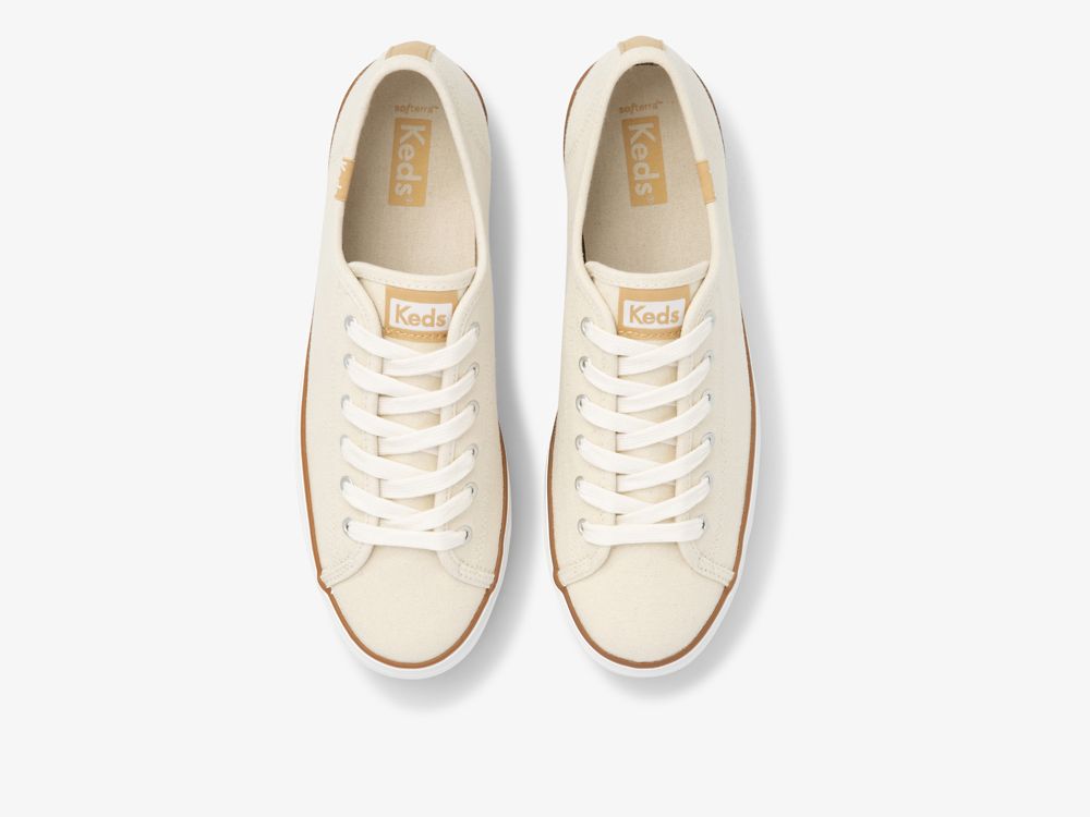 Keds Triple Up Canvas Tennisschoenen Dames Room | BE-64035